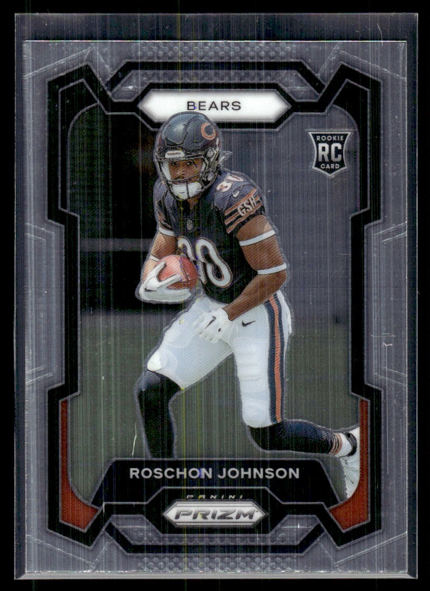 2023 Panini Prizm Rookie Roschon Johnson Rookie Chicago Bears #314