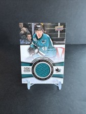 2015-16 Upper Deck UD GAME JERSEY #GJ-HE Tomas Hertl SHARKS EX/NM