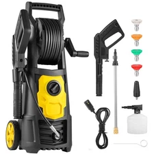 Uimoso Electric High Pressure Washer 2000 PSI 1.65GPM / 1.76GPM with 5 Nozzles