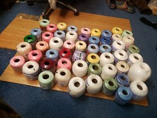 Mixed lot Variety 43 Crochet Threads-  Aunt Lydia, South Maid, Etc - New