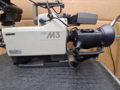 SONY DXC-M3 業務用カメラ Sony DXC-M3 Saticon 3 Tubes Video Camera 1700 hr power on | eBay