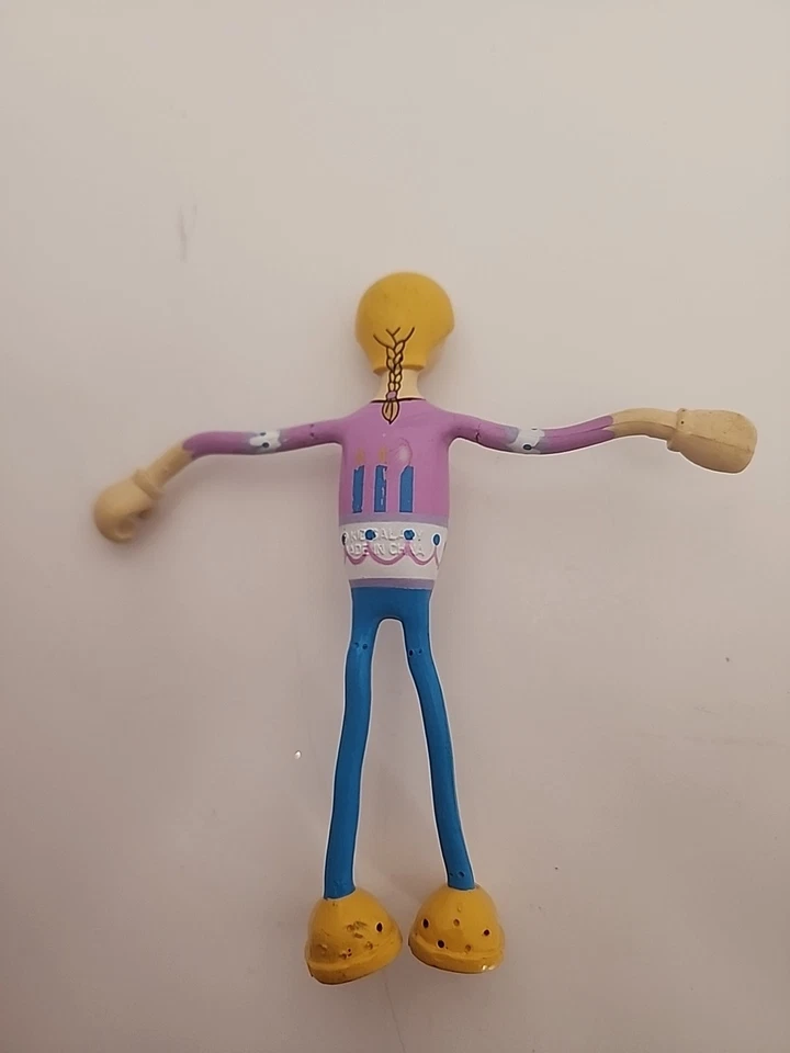 Bendos Bendable Poseable Figure By Kid Galaxy 5.5" Vintage - Sally - Image 3 of 4