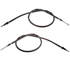 FOR VW GALAXY SHARAN ALHAMBRA REAR AXLE LEFT RIGHT BRAKE PARKING PARK CABLES