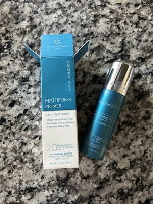 Colorescience Mattifying Primer SPF 20 1 fl oz All-Mineral Water/Sweat Resistant