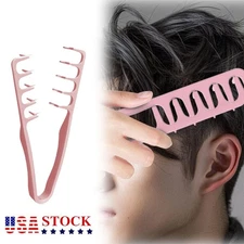 USA Wide Tooth Hair Comb Wide Tooth Comb For Curly Hair Roots Volumizing 
