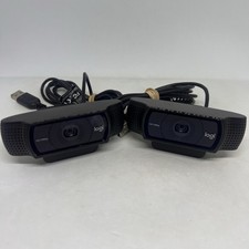 Lot Of 2 Logitech Logi C920 Pro Full HD 1080p Stream Webcam - V-U00028 Black