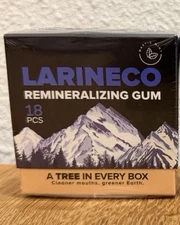 Larineco Remineralizing Mint Chewing Gum, Sugar-Free - Brand New In Box