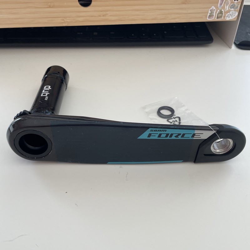 SRAM Force E1 Dub Wide Carbon Left Hand Crank Brand New.