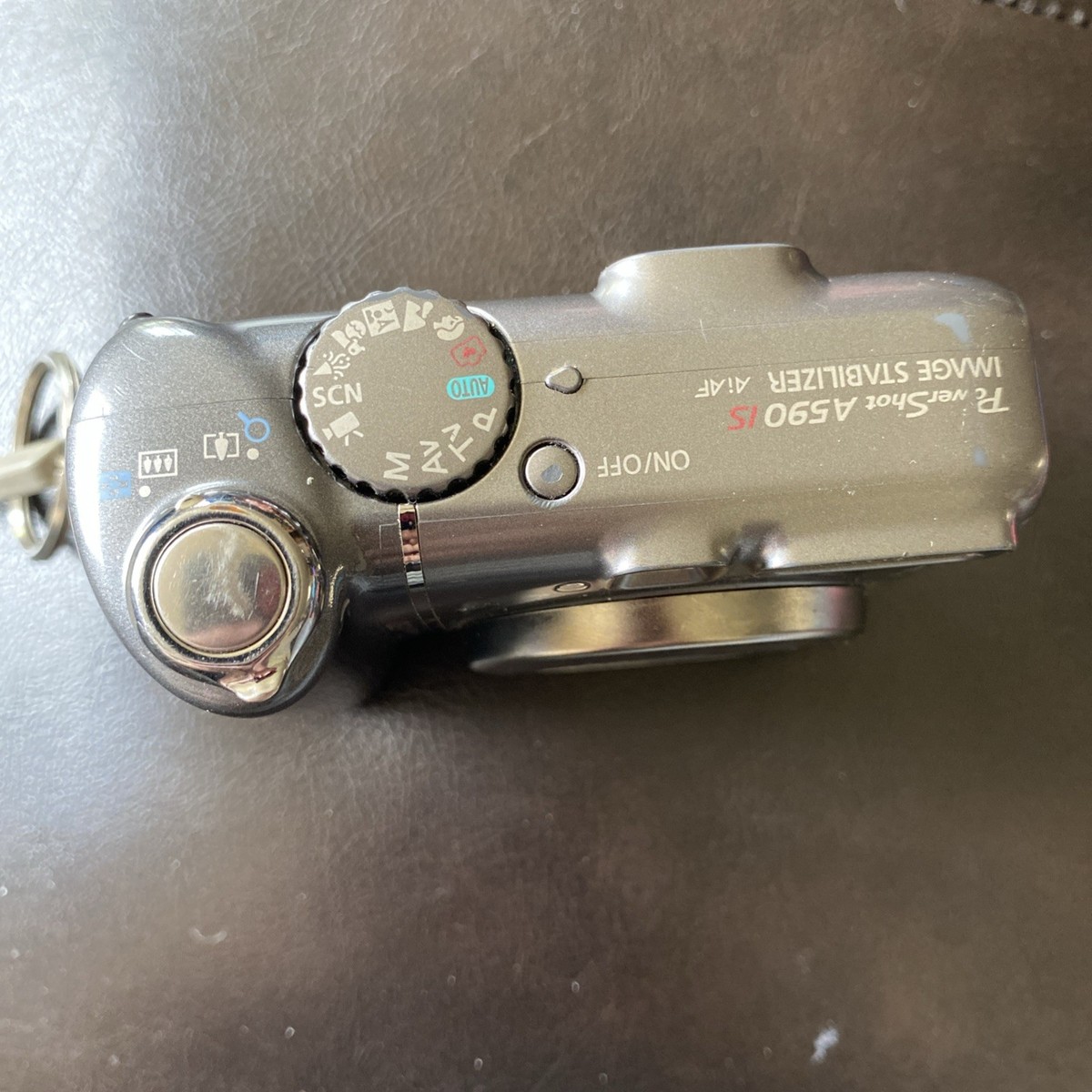 【美品✨】Canon PowerShot A590 IS コンデジ CCD 単三 Canon PowerShot A590 IS 8.0MP Digital Camera - Gray for sale