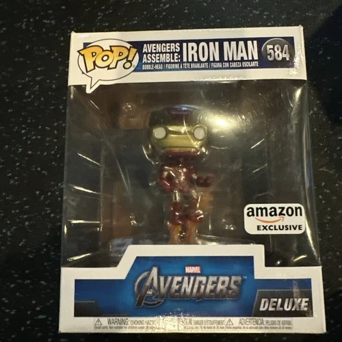 Funko Pop! Deluxe: Marvel - Avengers Assemble: Iron Man (6 inch) - Amazon...