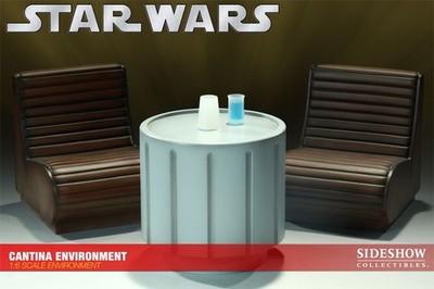 Sideshow Star Wars Cantina Environment 1/6 Selten A New Hope Han Solo Mos Eisley