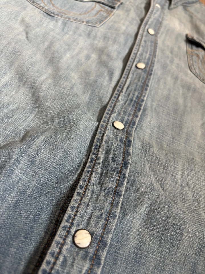 Camisa Jean Tru Religion XL Foto 3 de 4