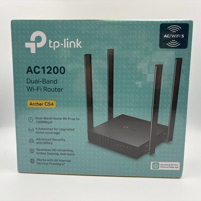 TP-LINK Archer C54 AC1200 Dual-Band MU-MIMO Wi-Fi 5 Router - BRAND NEW