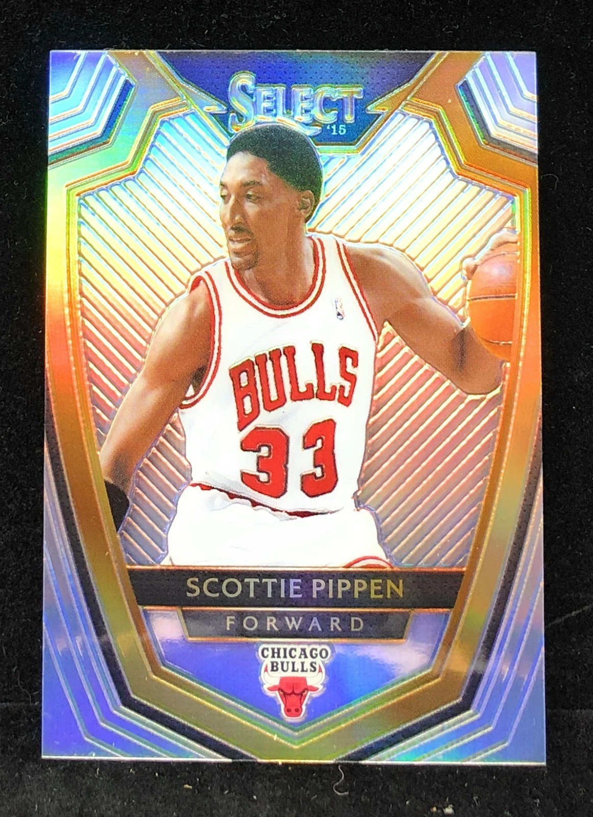 2014-15 Panini Select Scottie Pippen #177 Silver Prizm Chicago Bulls