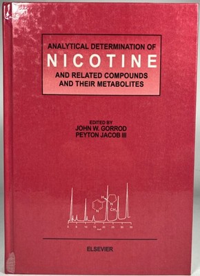 ANALYTICAL DETERMINATION OF NICOTINE AND RELATED COMPOUNDS By J W Gorrod & Jacob