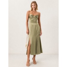 NWT Reformation Hensley Satin Dress Size 2