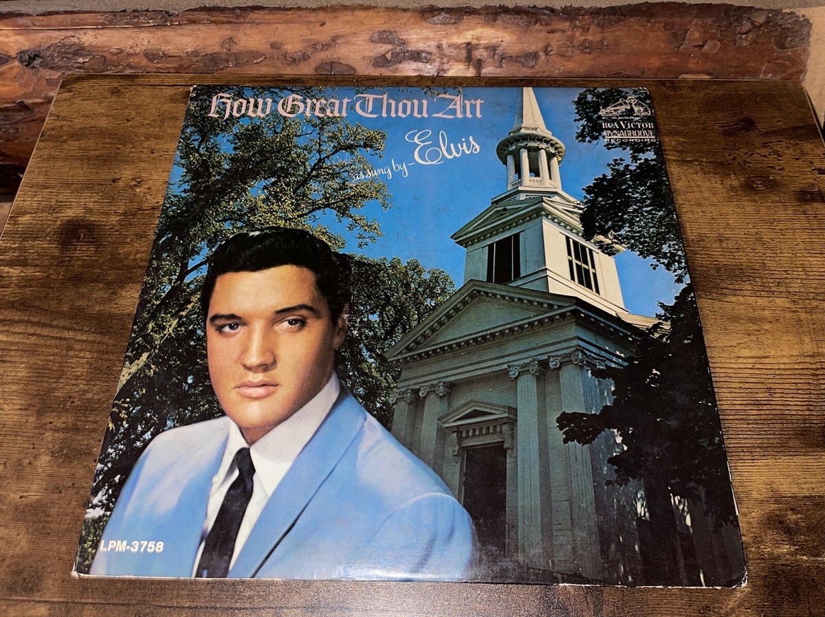 Elvis Presley How Great Thou Art UK 英盤LP Elvis Presley – How Great Thou Art – Vinyl (LP, Album, Mono