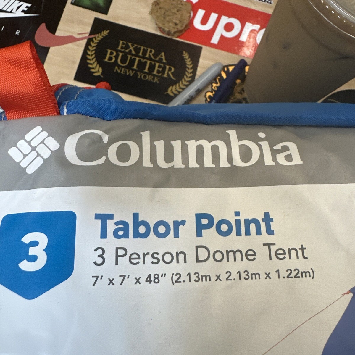 Columbia Tabor Point Person Dome Tent New