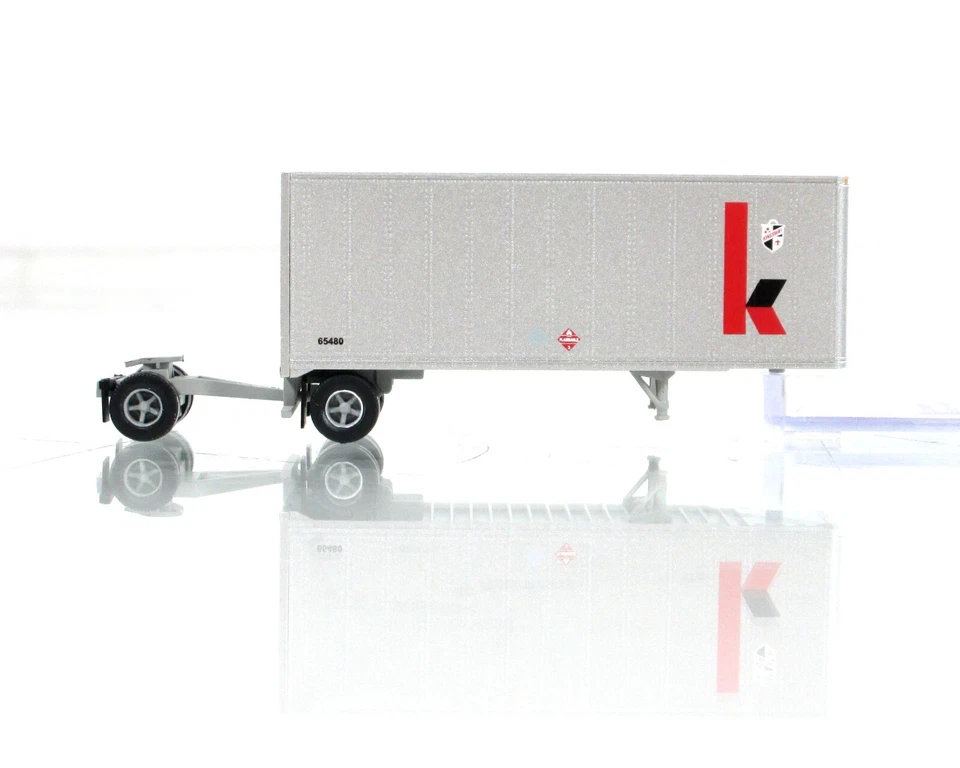 Remolque para cachorros escala N ***KINGSWAY*** 28' #65480 --- TRAINWORX 42874-1, funcionamiento especial Foto 2 de 4