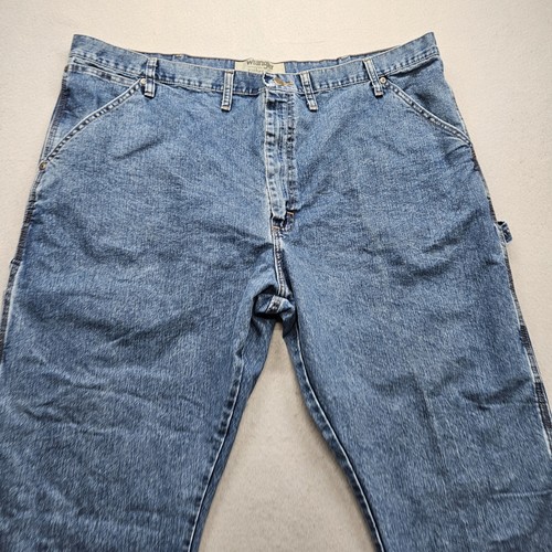 Pantalones de mezclilla rectos para hombre Wrangler Authentics talla 44x32 - Imagen 2 de 15