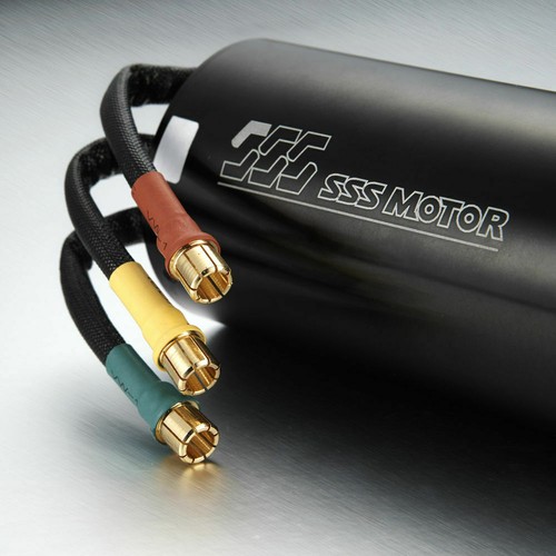 SSS 56104/1400KV Brushless Motor 6 Poles W/O Water Cooling For RC Marine Boats - Picture 7 of 9