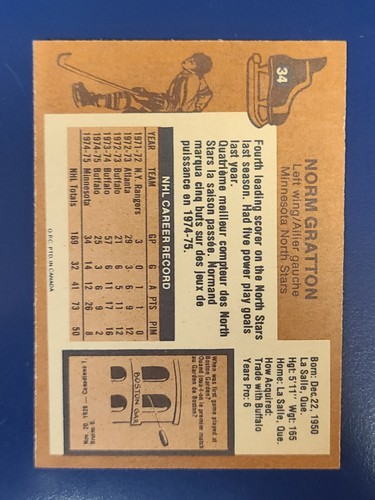 Tarjetas de hockey O-Pee-Chee OPC 1975-76 completan tu conjunto eliges #1 - 396 - Imagen 31 de 317