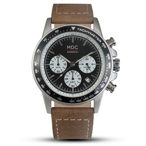 Infantry-Men-039-s-Analogue-3-Small-Dials-Quartz-Wrist-Watch-Chronograph-Black-Face