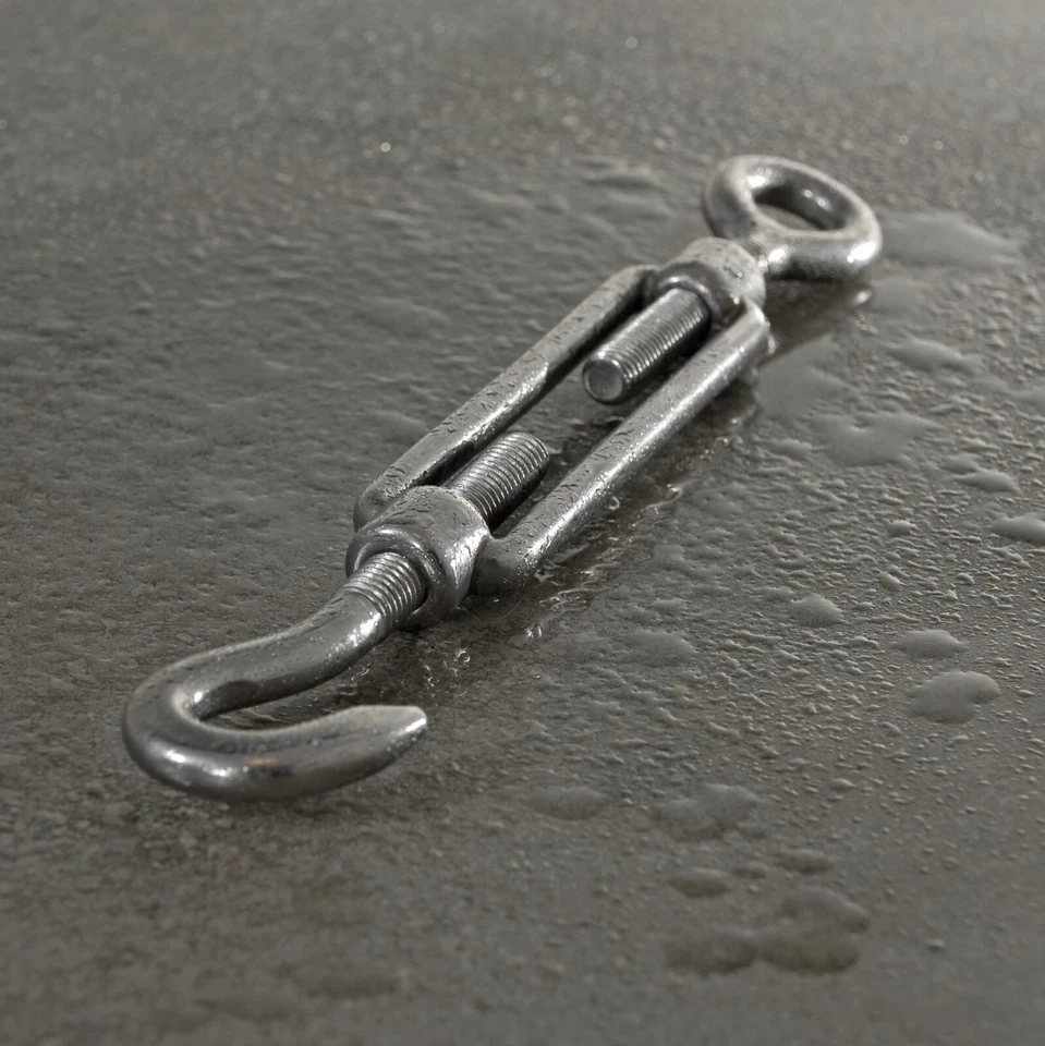 Edelstahl Drahtseilspanner Spannschloss Stahlseilspanner M5 M6 M8 M10 Rostfrei - Bild 4 von 4