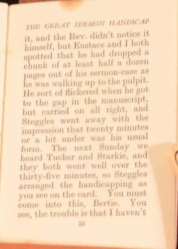 1933 P G Wodehouse The Great Sermon Handicap - 第 4/5 張圖片