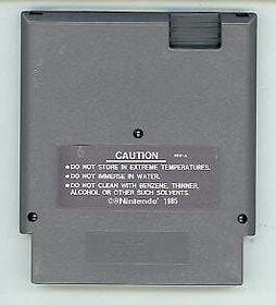 1990 Nintendo Dr. Mario NES Video Game Cartridge