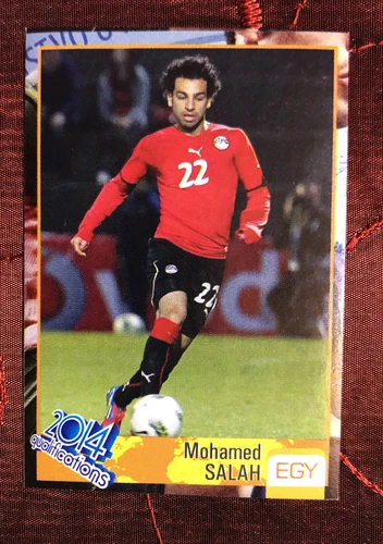 MOHAMED SALAH 2013 School Shop ROOKIE FIFA WC  #42 Egypt  RC Sticker