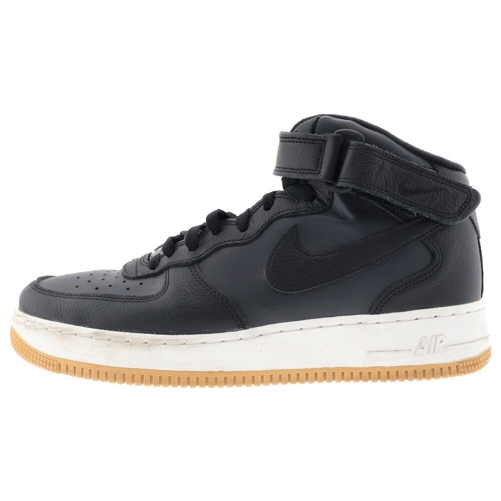 NIKE Men 10.0US   Air Force 1 Mid 07 Lx Black Anthracite Dv7585-001 Cut Sneakers