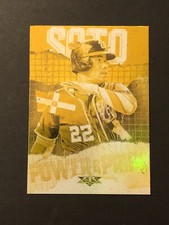 2020 Topps Fire Power and Pride Gold Minted #PP8 Juan Soto Washington Nationals