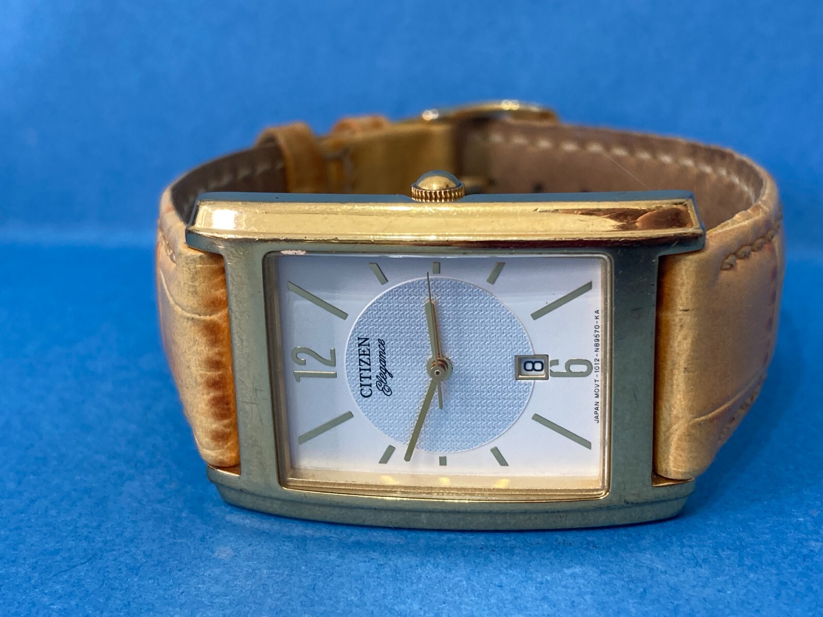 CITIZEN CLASSIC RECTANGULAR GOLD QUARTZ WATCH 101… - image 5