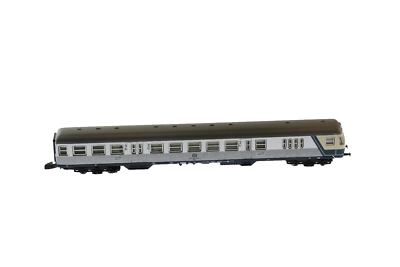 Märklín Mini-Club 8718 Cream & Blue DB Control Passenger Train Car