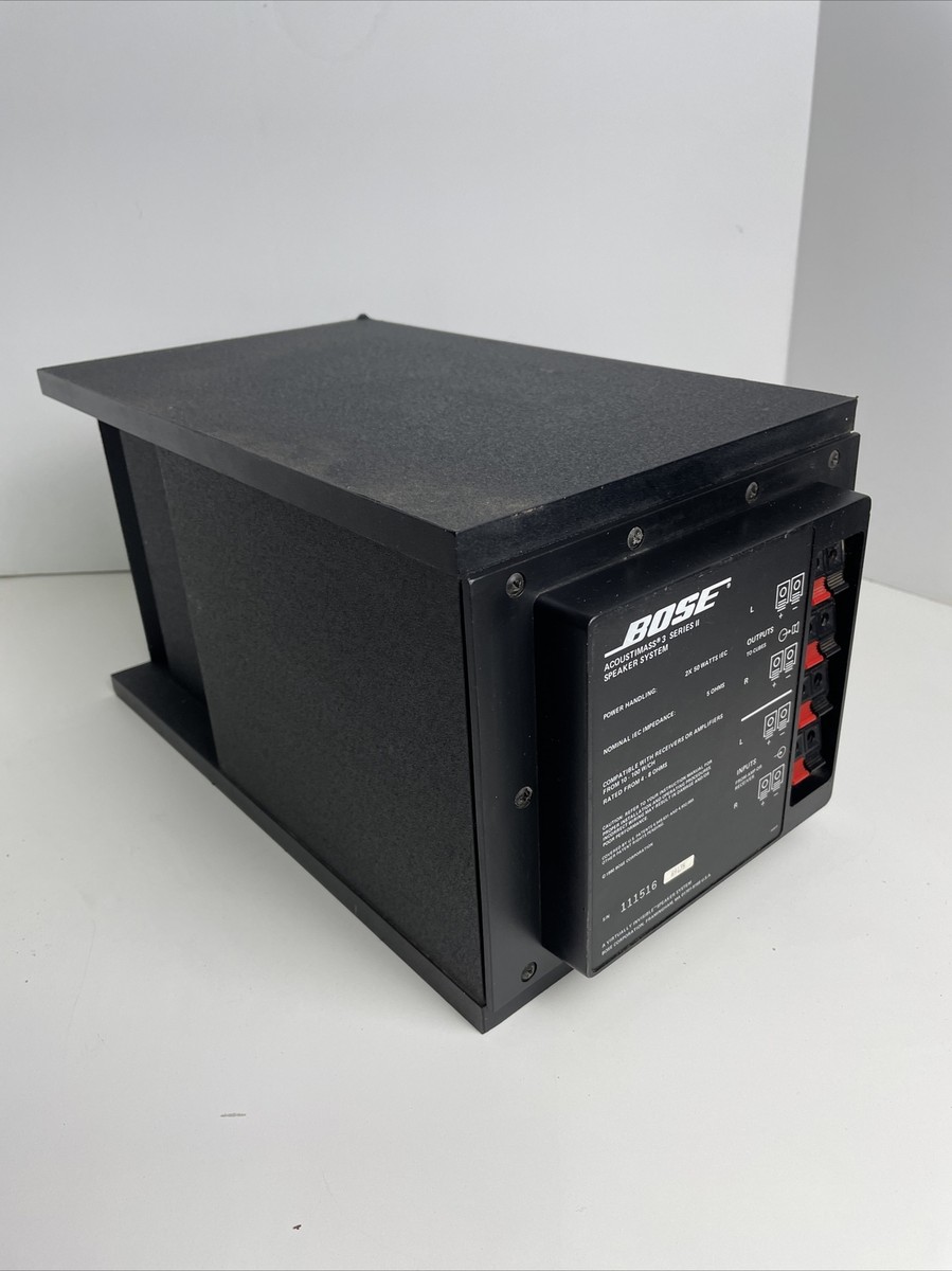 Bose Acoustimass 3 Series II Replacement Passive Subwoofer Bose Acoustimass 3 Series II Replacement Passive Subwoofer