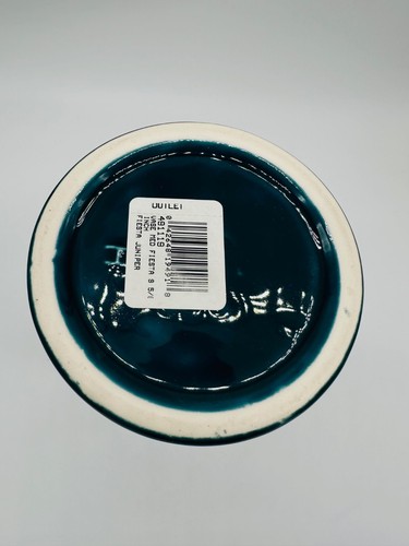 Fiesta Juniper Teal Blue Medium Flared Vase 9 5/8" - Picture 8 of 8