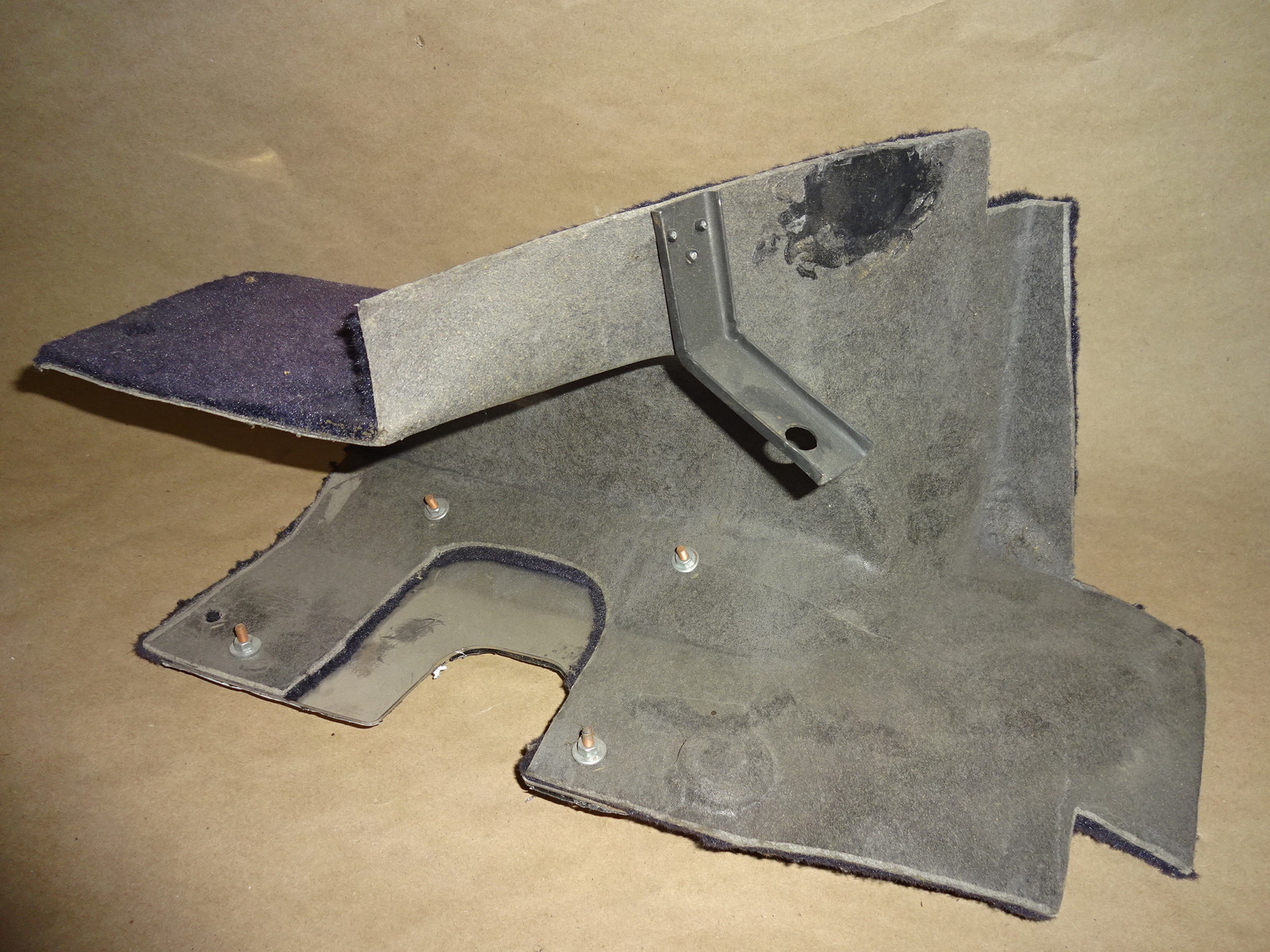 Ferrari 355 Front Console Tunnel Carpet Piece Black 63567900