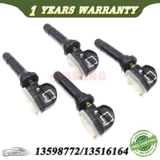 4X TPMS TIRE PRESSURE SENSOR 13516164 13598771 For BUICK CADILLAC CHEVROLET GMC