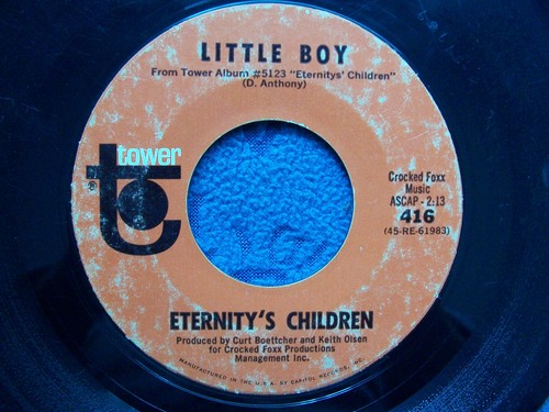 Eternity's Children...Mrs. Bluebird...Psych Rock 45 rpm 1968 - Picture 4 of 4