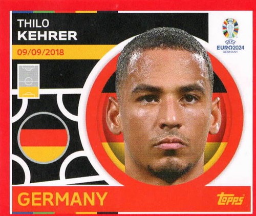 Topps UEFA Euro 2024 Germany - Swiss Edition - Singlesticker - Intro - GER - Bild 228 von 244