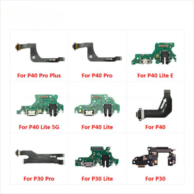 For Huawei P40 Lite E 5G P30 Pro Plus USB Charging Port Connector Flex Cable 