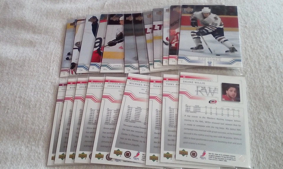 2001-02 Upper Deck Hockey Part. Base Set 1-99. Pick cards that you want/need. - Image 2 of 3