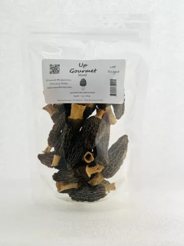 Morels (dried) 1oz UP Gourmet Foods Local Michigan Made 