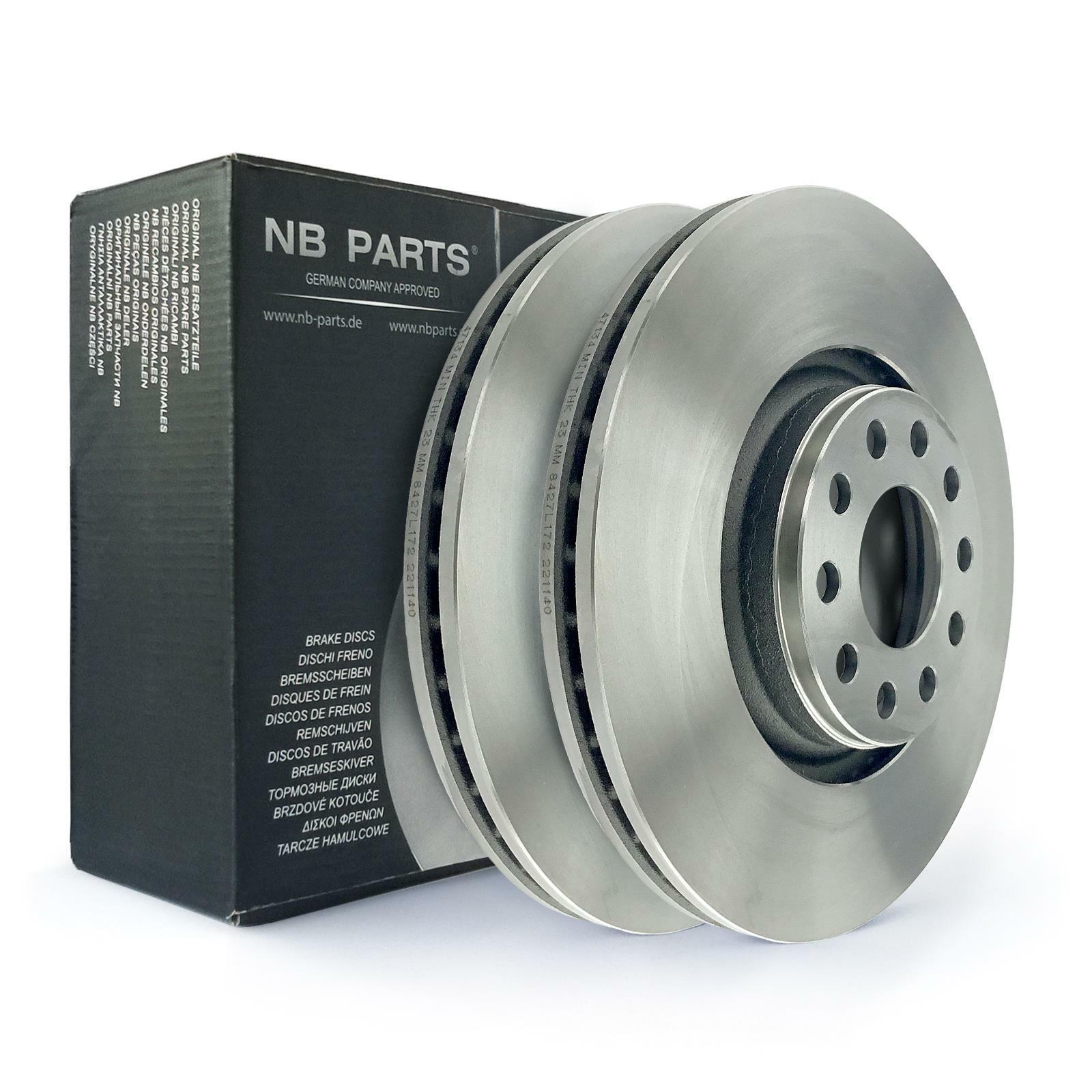 2x Brake Disc 312mm Front Audi A4 8E2 8EC 8E5 8ED A6 4B2 4B5 Seat Exeo Skoda