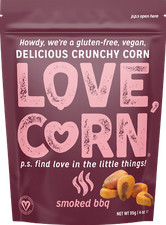 Love Corn Roasted Corn Snack - Smoked BBQ 115g