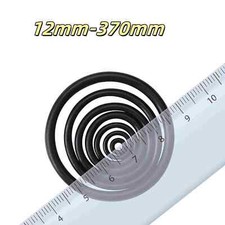 3.5mm Cross Section O Rings NBR Nitrile Rubber OD Oil Resistant Seals 12mm-370mm
