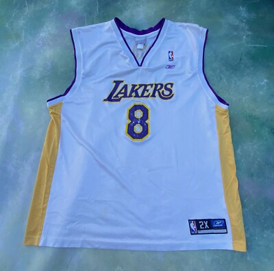 Vintage Reebok NBA Los Angeles Lakers Kobe Bryant #8 Jersey Size