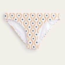 Boden Women's Classic Swim Bikini Medium Coverage Bottoms Geo Trance Size 6