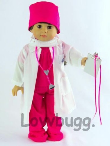 Set accessori medico medico per bambola ragazza americana costume SPEDIZIONE GRATUITA AGGIUNTE! LovvU - Foto 4 di 12